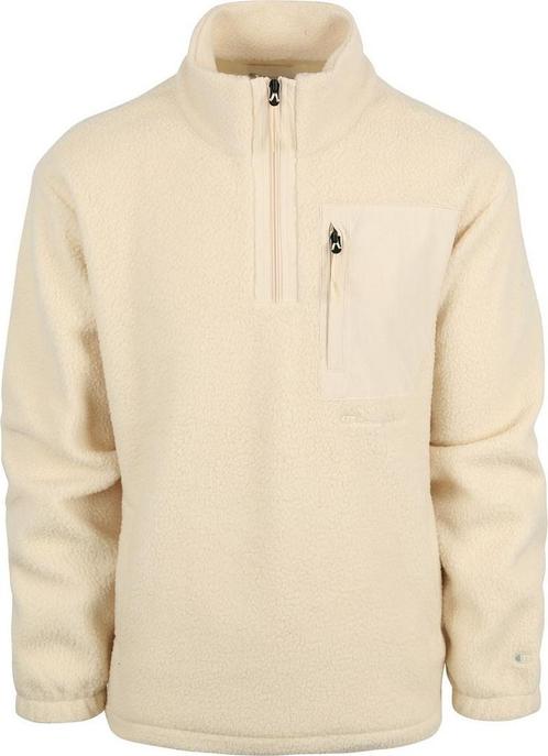 Champion Half Zip Trui Teddy Beige maat Maat 52/54 (L) Heren, Kleding | Heren, Truien en Vesten, Beige, Nieuw, Maat 52/54 (L)