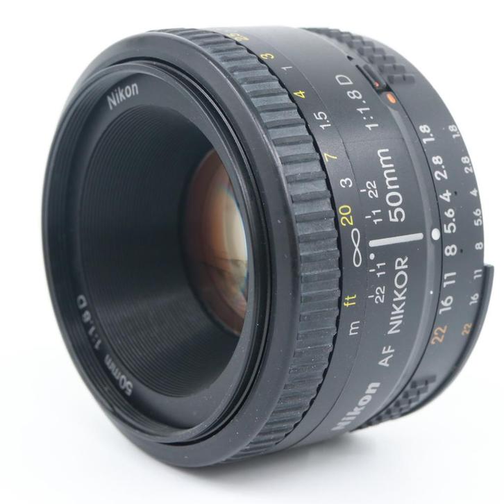 Nikon AF 50mm F/1.8 D | Tweedehands, Audio, Tv en Foto, Foto | Lenzen en Objectieven, Zo goed als nieuw, Verzenden