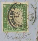 Italiaanse oude staten - Sardinië 1863 - Ambulante brief van, Gestempeld