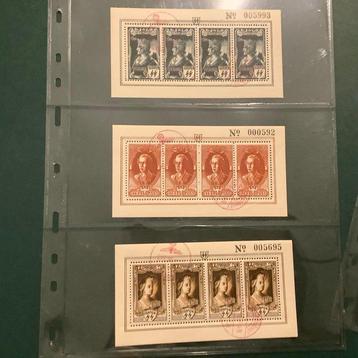 België 1943 - Duitse Keizers in kleine velletjes - OBP beschikbaar voor biedingen