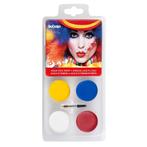 Make Up Set Clown Waterbasis, Hobby & Loisirs créatifs, Verzenden