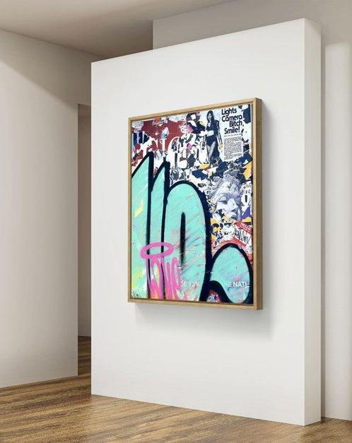 lasveguix (1986) - Urban Wall Capture, Antiek en Kunst, Kunst | Schilderijen | Modern
