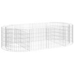 Gabion Plantenbak 200x100x50 cm | Retour Deal | -40%, Tuin en Terras, 100 cm of meer, Verzenden, Nieuw, Metaal