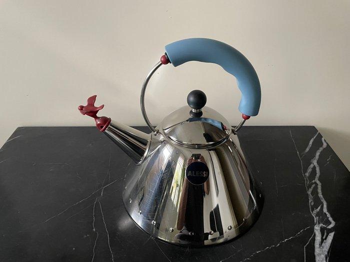 Alessi - Michael Graves - Fluitketel - 9093 - Staal, Plastic, Antiek en Kunst, Antiek | Meubels | Stoelen en Sofa's