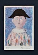 Antonio Bueno (1918-1984) - Arlecchino, Antiek en Kunst