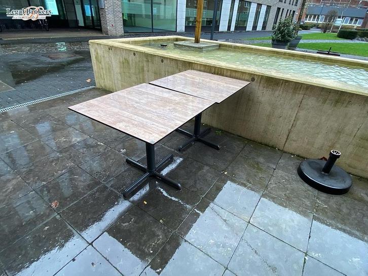 24 Terrastafels + plm 17 Terrasstoelen an, Zakelijke goederen, Horeca | Keukenapparatuur, Overige typen, Ophalen of Verzenden