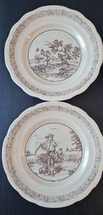 Gien - Assiette (6) - galac - Céramique, Antiek en Kunst