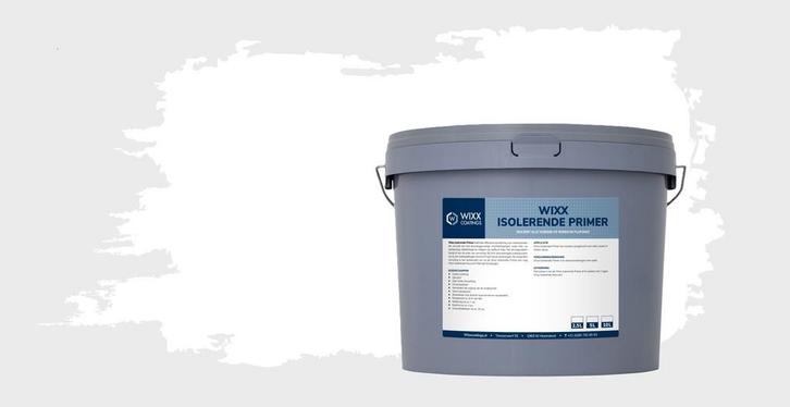 Wixx Isolerende Primer Wit 5L, Doe-het-zelf en Bouw, Verf, Beits en Lak, Wit, Nieuw, Verzenden