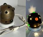 Sputnik vintage - Tafellamp - Glas, Messing, Metaal
