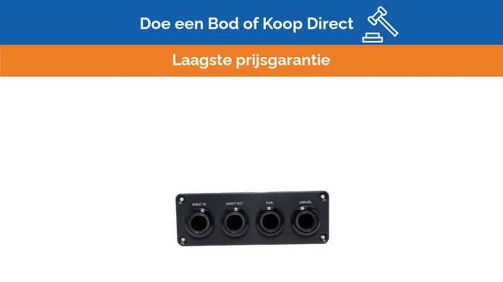 Bieden: CNB hydraulic sails controller display, Watersport en Boten, Zeilen en Zeiltoebehoren, Ophalen of Verzenden