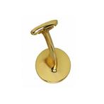 Trapleuning houder hol zadel blind messing gelakt, Ophalen of Verzenden, Overige typen