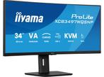 Iiyama ProLite XCB3497WQSNP-B1 - 34 UWQHD Curved VA -, Computers en Software, Verzenden, Nieuw, Iiyama