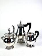 Christofle - Koffieservies (3) - Ebbenhout