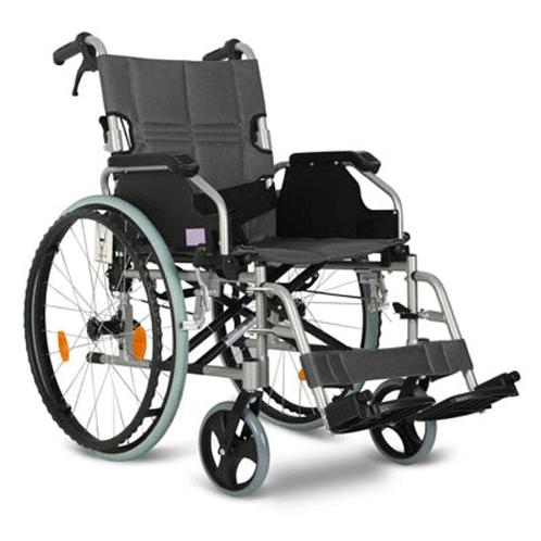 Aidapt Deluxe Lichtgewicht Aluminium Rolstoel – Zelfrijdend, Diversen, Rollators, Verzenden