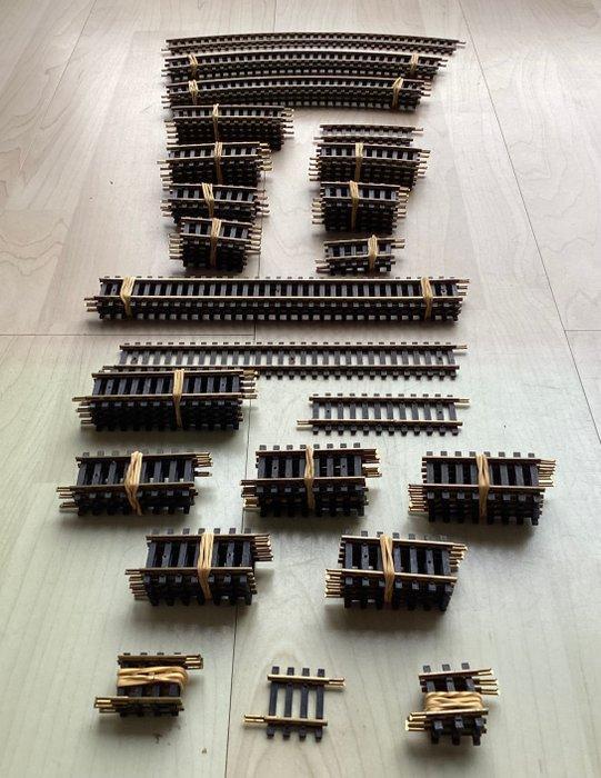 Roco H0 - 4400-serie - Modeltreinsporen (80) - Partij rails, Hobby & Loisirs créatifs, Trains miniatures | HO