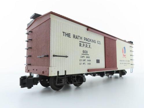 Bachmann G - Transport de fret - Boxcar à 4 essieux avec, Hobby & Loisirs créatifs, Trains miniatures | Échelles Autre