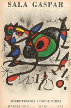 Joan Miró, after - Sobreteixims I Escultures, Antiek en Kunst