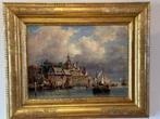 Everhardus Koster (1817-1892) - An der Mole vor Dordrecht
