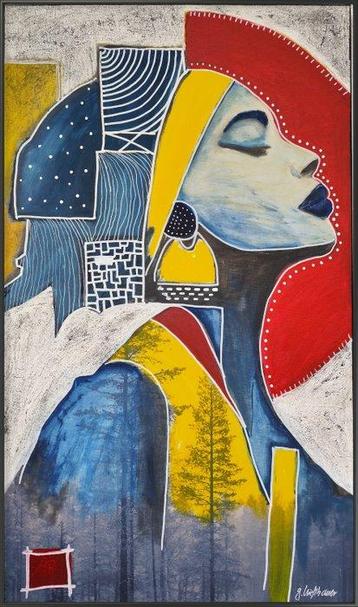 Wigulins Art (1971) - Into the Wild - original Artwork