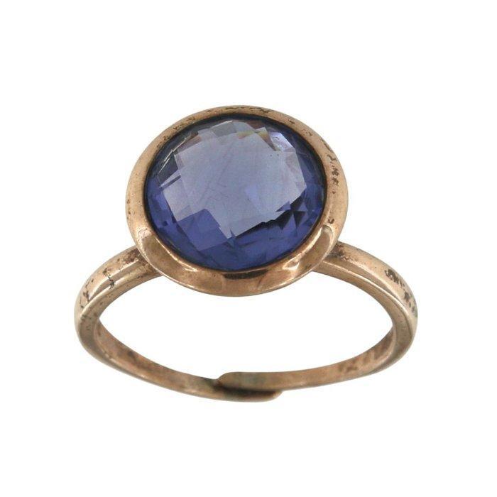 Zonder Minimumprijs - Zoccai - Ring Zilver - Halfedelstenen, Handtassen en Accessoires, Ringen