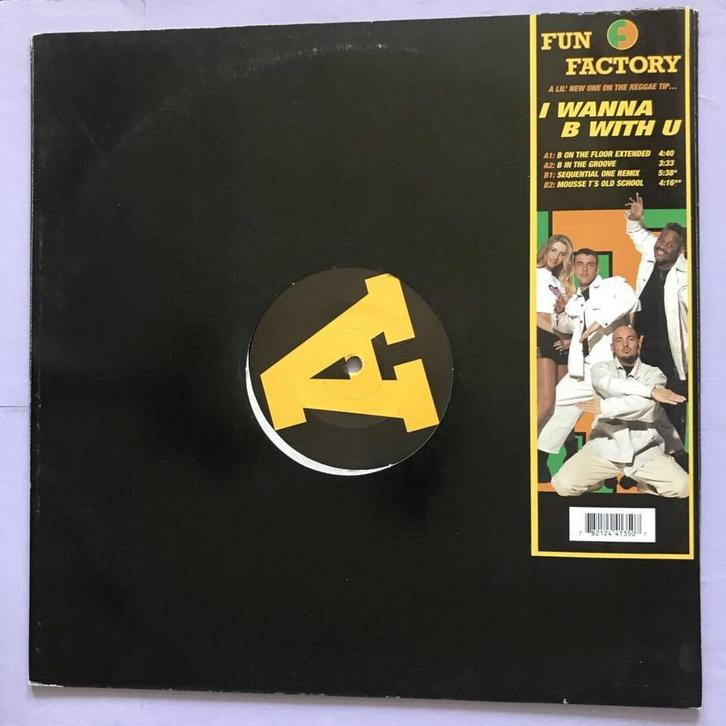 Fun Factory – I Wanna B With U (12-Maxi-Single), CD & DVD, Vinyles Singles, Enlèvement ou Envoi