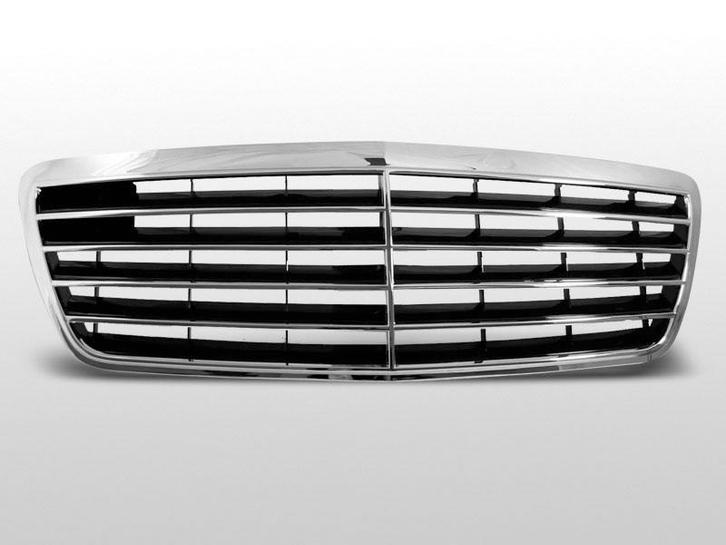 Grille | Avantgarde type | Mercedes E-Klasse W210 1999-2002, Auto-onderdelen, Carrosserie, Nieuw, Mercedes-Benz, Verzenden