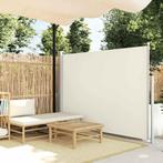 vidaXL Windscherm uittrekbaar 160x500 cm crème, Verzenden, Nieuw