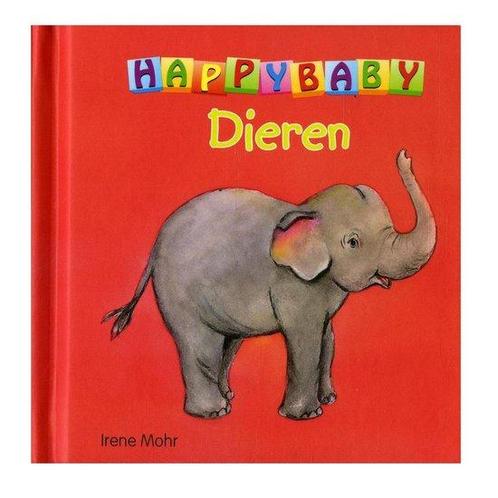 Happy Baby Dieren - Kinderboek - Hardcover - 13 x 13 x 2cm, Livres, Livres pour enfants | 0 an et plus, Envoi