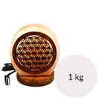 Mini Himalaya Zoutlamp USB Himalaya Flower of Life 1 kg, Sport en Fitness, Nieuw, Ophalen of Verzenden