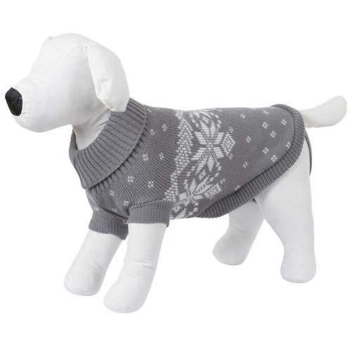 Trui lillehammer, grijs-wit, 25 cm - kerbl, Dieren en Toebehoren, Honden-accessoires, Nieuw
