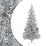 vidaXL Kunstkerstboom met standaard 180 cm PET zilverkleurig, Verzenden, Nieuw