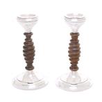 Charles Perry & Co - Kaarsenhouder (2) - .925 zilver -