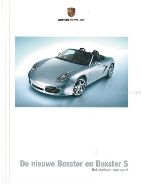 2005 PORSCHE BOXSTER HARDCOVER BROCHURE NEDERLANDS, Livres, Autos | Brochures & Magazines, Enlèvement ou Envoi