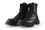 Tommy Hilfiger Veterboots in maat 38 Zwart | 5% extra, Kleding | Dames, Schoenen, Verzenden, Zwart, Overige typen, Zo goed als nieuw