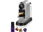 Krups -  Nespresso Citiz  (xn741b10) - Zilver, Verzenden, Nieuw, Koffiepads en cups, Afneembaar waterreservoir
