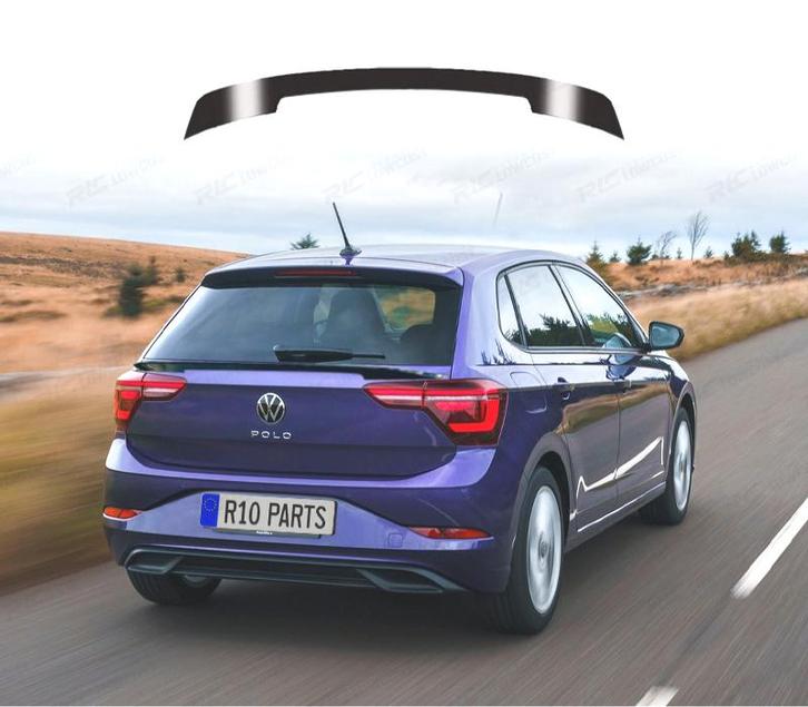 AILERON SPOILER VOLKSWAGEN VW POLO 23- NOIR BRILLANT, Auto-onderdelen, Carrosserie, Verzenden