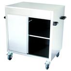 Onderkast Kippengrill | RVS | 4 Zwenkwielen (2 Geremd) |, Zakelijke goederen, Verzenden, Nieuw in verpakking