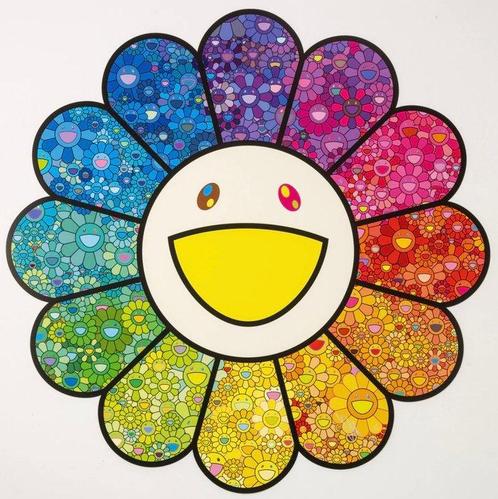Takashi Murakami (1962) - Flower Sparkles, 2024, Antiek en Kunst, Kunst | Schilderijen | Modern