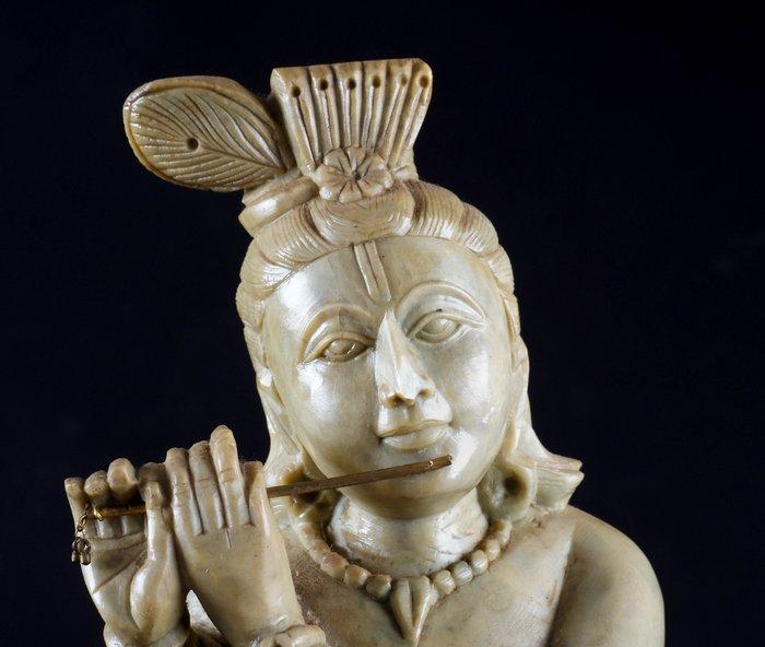 Lord Krishna - staand met Bansuri fluit - Azië (Zonder, Antiek en Kunst, Kunst | Niet-Westerse kunst