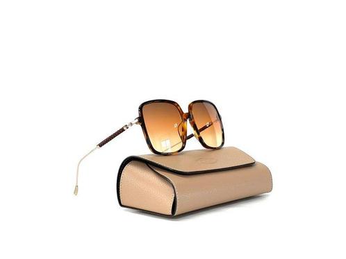 Tods - TO0321/S-56F Cat: *2, Gold & Dark Havana, Signature, Handtassen en Accessoires, Zonnebrillen en Brillen | Dames
