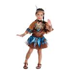 Verkleedkleding -carnaval - anne agave indiaan - meisje -, Verzenden
