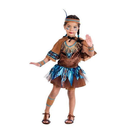 Verkleedkleding -carnaval - anne agave indiaan - meisje -, Enfants & Bébés, Costumes de carnaval & Déguisements, Envoi
