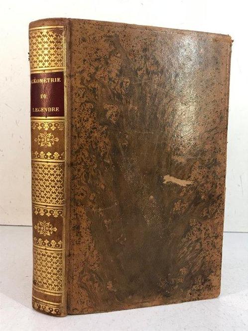 A.M. Legendre - Eléments de géométrie [14 planches] - 1823, Antiek en Kunst, Antiek | Boeken en Manuscripten