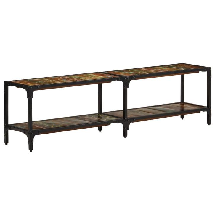 vidaXL Tv-meubel 150x30x41 cm massief gerecycled hout, Huis en Inrichting, Kasten |Televisiemeubels, Nieuw, Verzenden