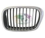 BMW 5 SERIE E39, 2000-2003 - GRILLE, chrome chrome zwart,..., Auto-onderdelen, Overige Auto-onderdelen, Nieuw, BMW, Verzenden