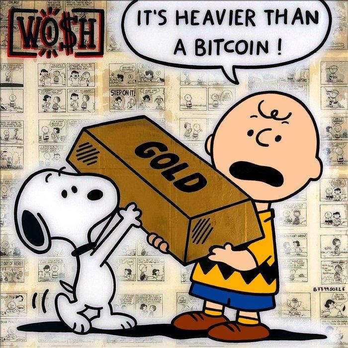 WO$H - B77995022E, Antiquités & Art, Art | Peinture | Moderne