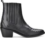 PS Poelman Dames Cowboylaarzen - Zwart - Maat 39, Kleding | Dames, Schoenen, Verzenden, Nieuw