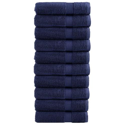 vidaXL Badhanddoeken SOLUND 10 st 600 g/m² 70x140 cm, Huis en Inrichting, Badkamer | Badtextiel en Accessoires, Nieuw, Verzenden