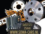 Spacers 25mm AUDI A3 A4 A6 A8 Q3 5x112 57,1 Spoorverbreders, Ophalen of Verzenden