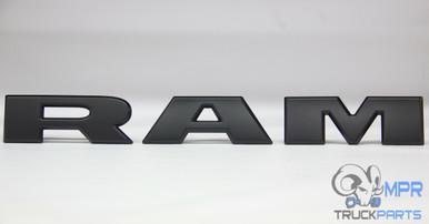 Logo RAM zwart 19+ grill, Auto-onderdelen, Overige Auto-onderdelen, Nieuw, Dodge, Ophalen of Verzenden